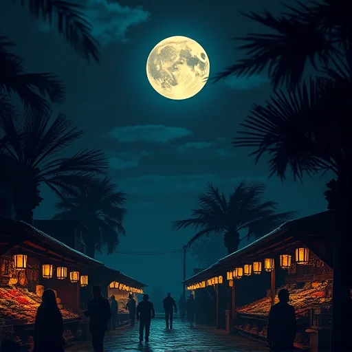 Moonlit Bazaar